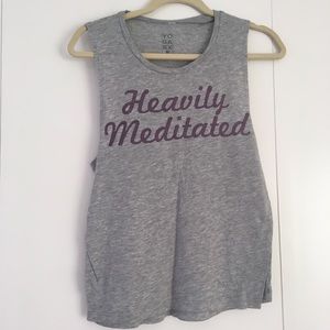 Yoga Rx Heavily Meditated tank